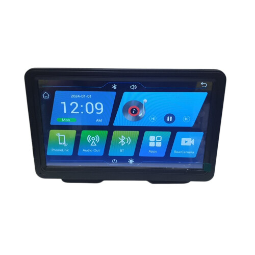 Tela sensível ao toque universal M10 de 7 polegadas sem fio com Carplay Android-Auto FM AUX USB Bluetooth