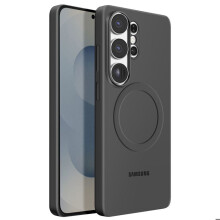 Case - SAMSUNG - Galaxy S26 Ultra - Soft touch silicone - MagSafe & Qi2 magnetic ring - Shockproof polycarbonate reinforcement