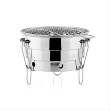 Barbecue Grill Basket Stainless Steel BBQ Grilling Basket Large Capacity for Vegetables and Meat