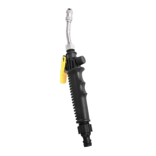 Pressure Garden Hose Spray Nozzle for Car Wash with Adjustable Patterns and Lockable Trigger