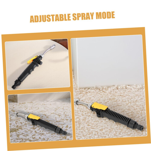 Pressure Garden Hose Spray Nozzle for Car Wash with Adjustable Patterns and Lockable Trigger 2