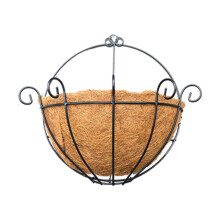 14 Inch Iron Wall Mounted Hanging Plant Brackets Set of 2, Durable Indoor Outdoor Flower Pot Hooks