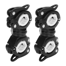 Walking Cane Rollator Drive Holder ABS Black/White