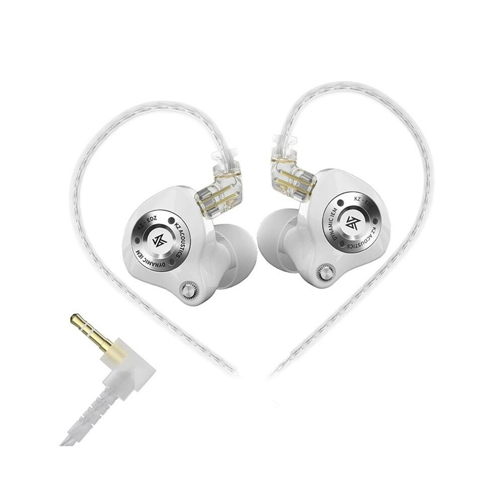 Kz Edz In-Ear Monitor Wired Earbuds Edx Evolution Iem 3.5Mm Detachable 2-Pin Cable For Audiophile Dj Singers B 6031090175501