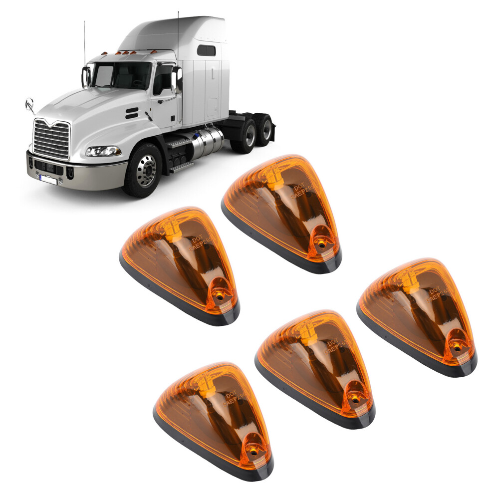5Pcs Led Cabroof Marker 12V Waterproof Light/Amber 3181393508162