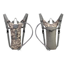 3L Hydration Backpack with Leakproof System and ACU Camouflage, Lightweight Tactical Pack for Hiking Cycling Running