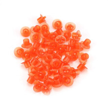 50pcs Plastic Queen Rearing Cell Cups Beekeeping Equipment Easy Queen Rearing Reusable BeeFriendly Red