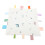 Infant Comfort Towel Cotton Soft Lovely Patterns 4