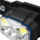 Rechargeable LED Headlamp with Motion Sensor, 9 Brightness Modes, Lightweight for Camping Hiking Running 5