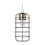 Industrial Black Metal Cage Ceiling Pendant Shade 2