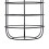 Industrial Black Metal Cage Ceiling Pendant Shade 5