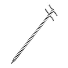 Stainless Steel Soil Sampler Probe 38mm 4.9ft with T Handle for Quick Garden and Agricultural Testing