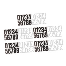 Self Adhesive Mailbox Number Stickers, Durable House Address Decals with Visibility and Weatherproof Hold