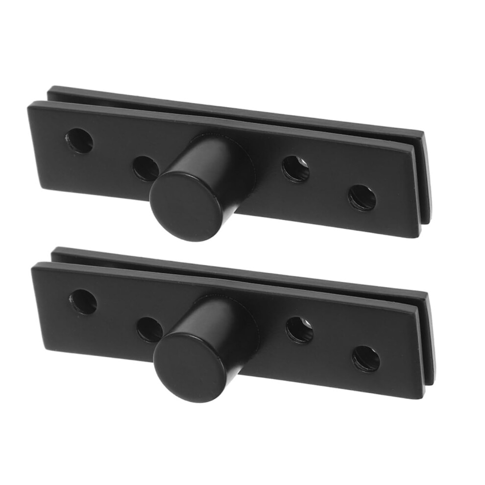 2Pcs Stainless Steel Concealed Door Pivot Hinges Heavy Duty Smooth Rotation For Cabinets And Closet Doors 9092120331141