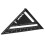 7in Aluminum Triangle Ruler 90/45 Carpenter Square 2