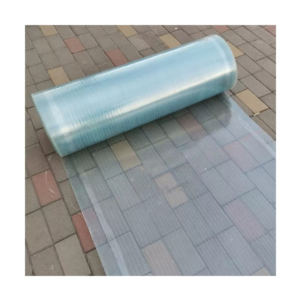 Polycarbonate Greenhouse Panels 0.8Mm Clear Uv Resistant Roofing Sheets For Outdoor Carport And Patio 9330225172734