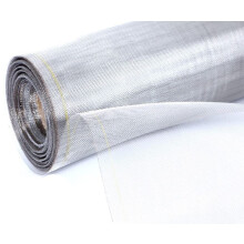 304 Stainless Steel Window Screen Mesh Roll Rust‑ Flexible Design for Windows and Doors 0.55x2m Silver