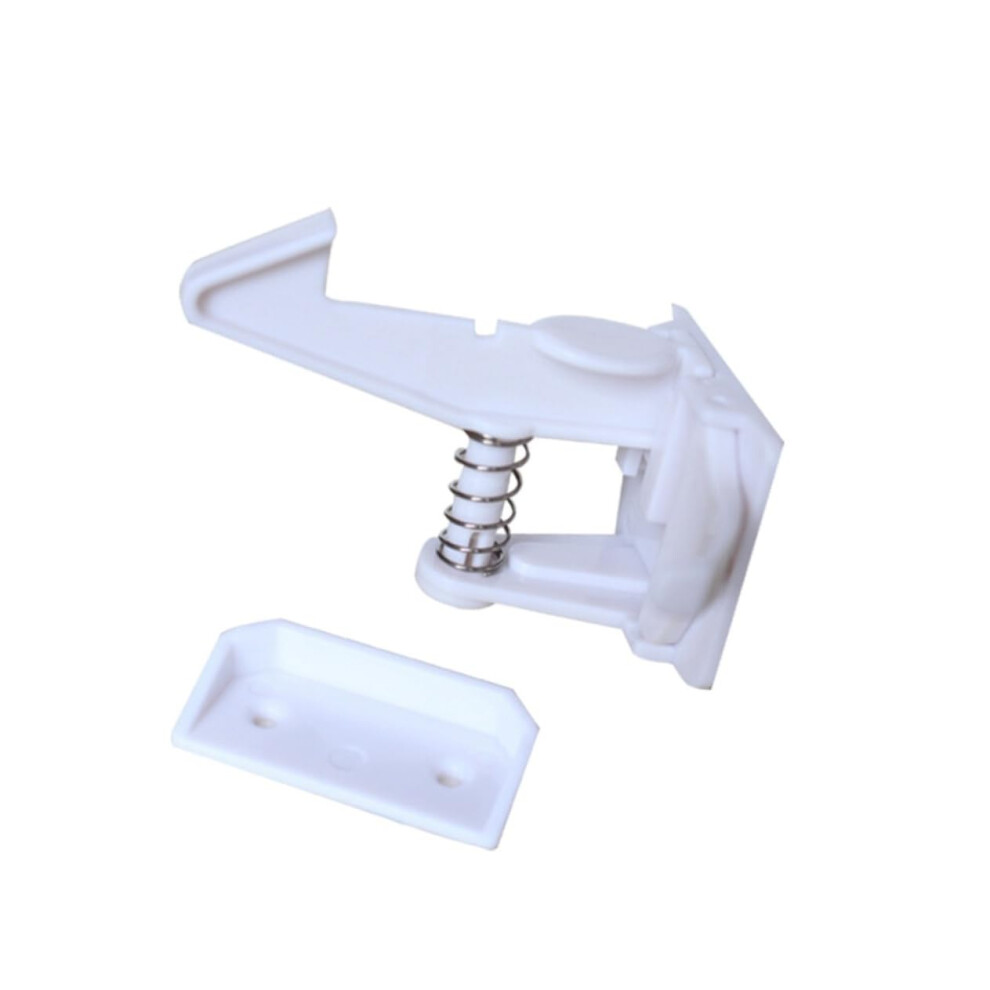 12Pcs Baby Safety Cabinet Locks No Drill Adhesive Childproof Drawer Latches Hidden Protection