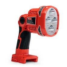 Work Light 12W 1120 Lumens LED Jobsite Spotlight with USB Fast Charging and Adjustable Head
