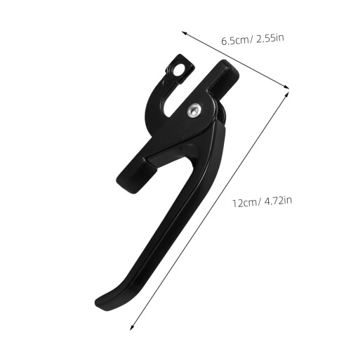Lockable Casement Window Handle Set with Secure Locking Mechanism, Durable Alloy, Easy Installation 1