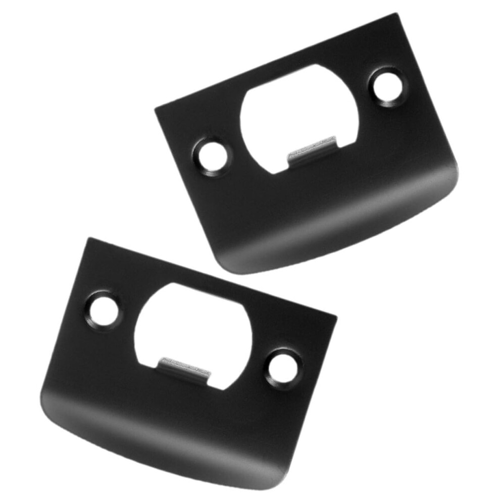 2Pcs Stainless Steel Door Reinforcement Plates And Deadbolt Strike Plates For Easy Diy Door Lock And Protection 9330225173175