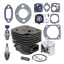 52mm Chainsaw Cylinder Piston Kit for Husqvarna 268 272XP 61 272K Replacement Assembly Reliable Performance