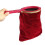 Magic Change Bag with Twisting Handle Control Red Magician Prop for Easy Performance and Tricks 1