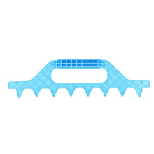 Bee Hive Frame Spacer 7 Frame Beekeeping Equipment Tool for Even Frame Spacing and Easy Hive Management (Blue)