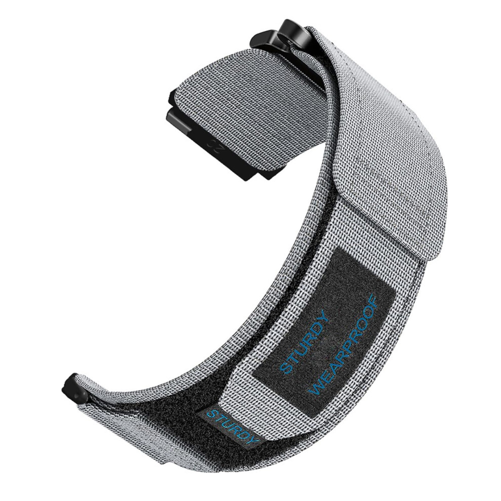 Breathable Nylon Canvas Smartwatch Band 18Mm 20Mm, Durable Adjustable Strap For Active Lifestyle 9771547706786