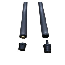 Carbon Fiber Pool Cue Shaft 29 Inch Quick 3 Joint Custom Billiard Cue Shaft with Precision Control