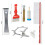 7 Piece Beekeeping Tools Set for Beginners, Complete Bee Equipment Kit with Hive Tool and Queen Catcher 3