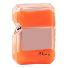 Red Quicksand Windproof Glow Lighter with Luminous Night Visibility for Outdoor Camping Gift