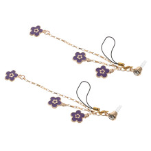 2Stk Earphone Dust Plug Alloy Kopfhörer Telefon Schutz