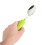 1Set Weighted Adaptive Utensils Set Green - Anti-Shake Spoon Fork Bowl 7