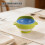 1Set Weighted Adaptive Utensils Set Green - Anti-Shake Spoon Fork Bowl 8