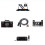 Audio Kabel Dual Xlr Zu Dual Schwarz Speaker 9