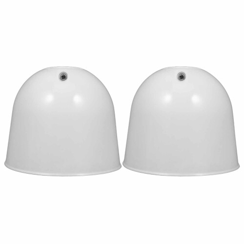 2Pz Ombrello Bianco Per Ventilatore A Copertura Protettiva