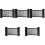 5Pcs Black Elastic Cargo Nets Car Trunk Organizer Storage for Suv 3