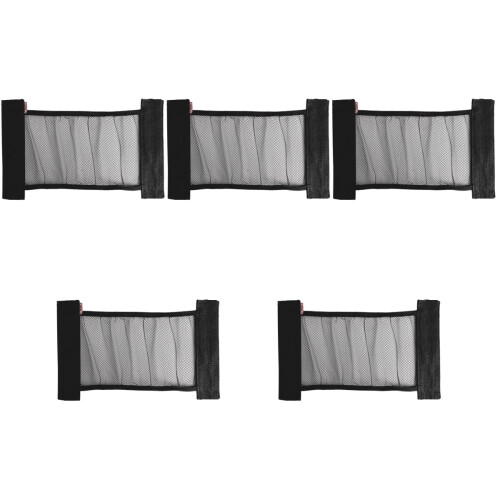 5Pcs Black Elastic Cargo Nets Car Trunk Organizer Storage for Suv 2
