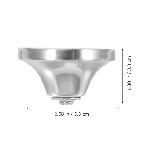 2Stk Universal Topfdeckelknöpfe Silber Aus Küchenutensilien 1