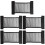 5Pcs Black Elastic Cargo Nets Car Trunk Organizer Storage for Suv 6