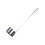 2Pcs Stainless Steel Wine Spoon with Long Handle Hanging Hook Silver 7