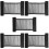 5Pcs Black Elastic Cargo Nets Car Trunk Organizer Storage for Suv 8