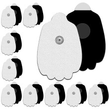 TENS Unit Replacement Pads 20 Pcs, 3.5mm Snap SelfAdhesive Reusable Latex Electrode Pads for Muscle Stimulator