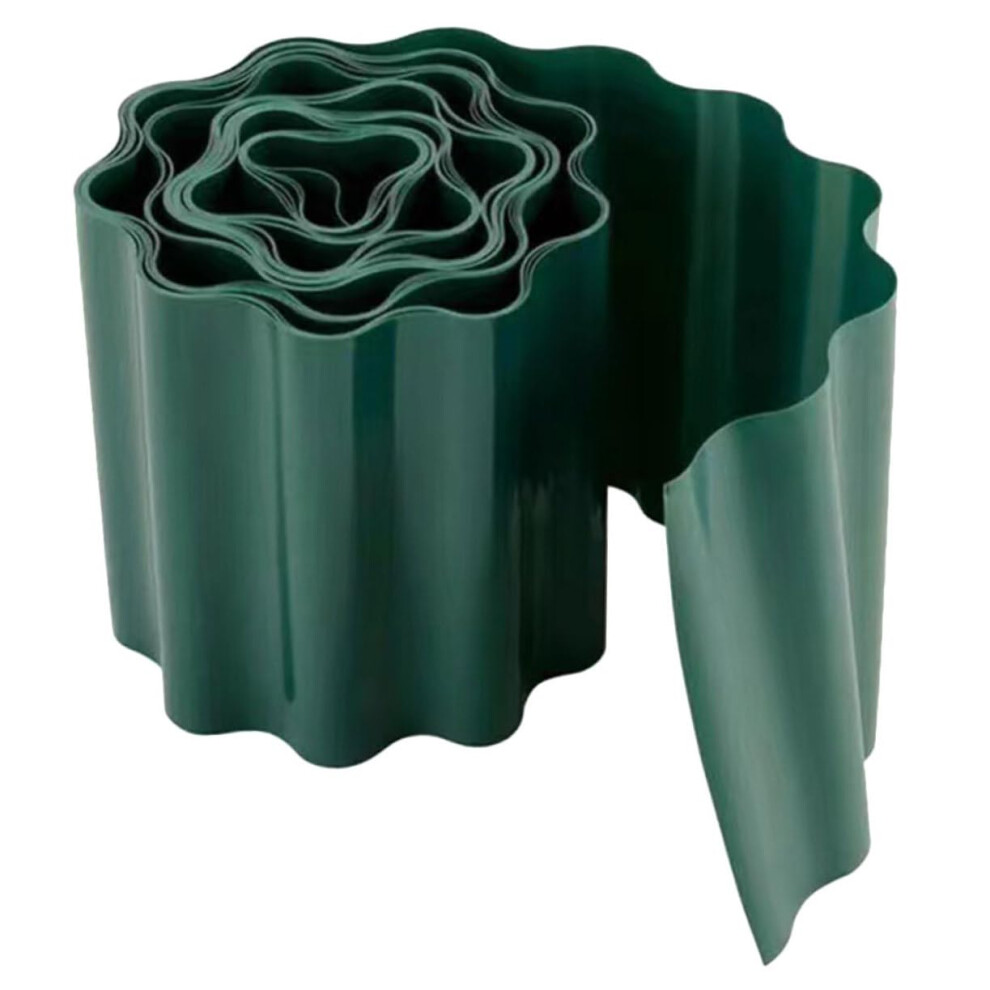 Flexible Garden Edging Border Plastic Lawn Fence For Flower Beds Quick Diy Installation Weather Resistant 9771547707752