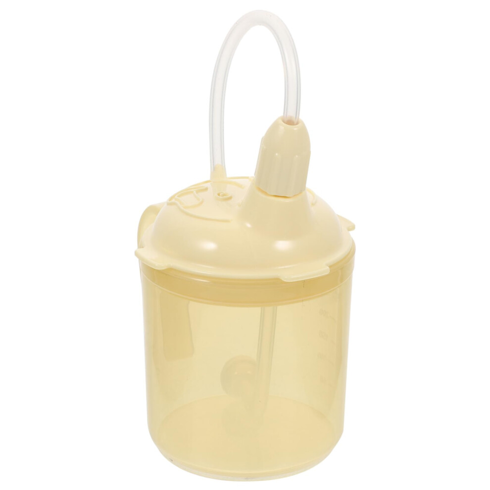 Elderly Drinking Cup with SpillResistant Lid, Soft Silicone Straw, Ergonomic Dual Handles for Disabled Adults
