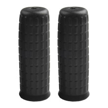 2X Wheelbarrow Handles Replacement Grip Covers Anti Slip PVC Sleeves 122x32mm for Garden Trolley and Lawn Mower