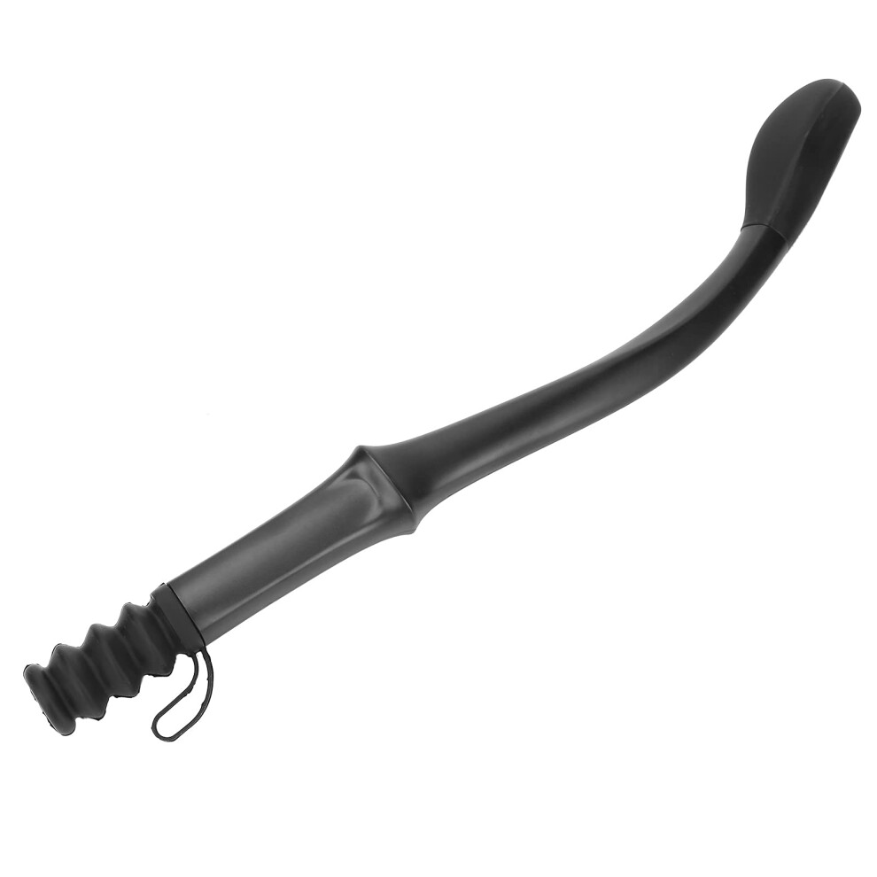 Toilet Self Wiping Aid with Ergonomic Grip and Antiskid Base for Elderly Disabled and Pregnant Women Black