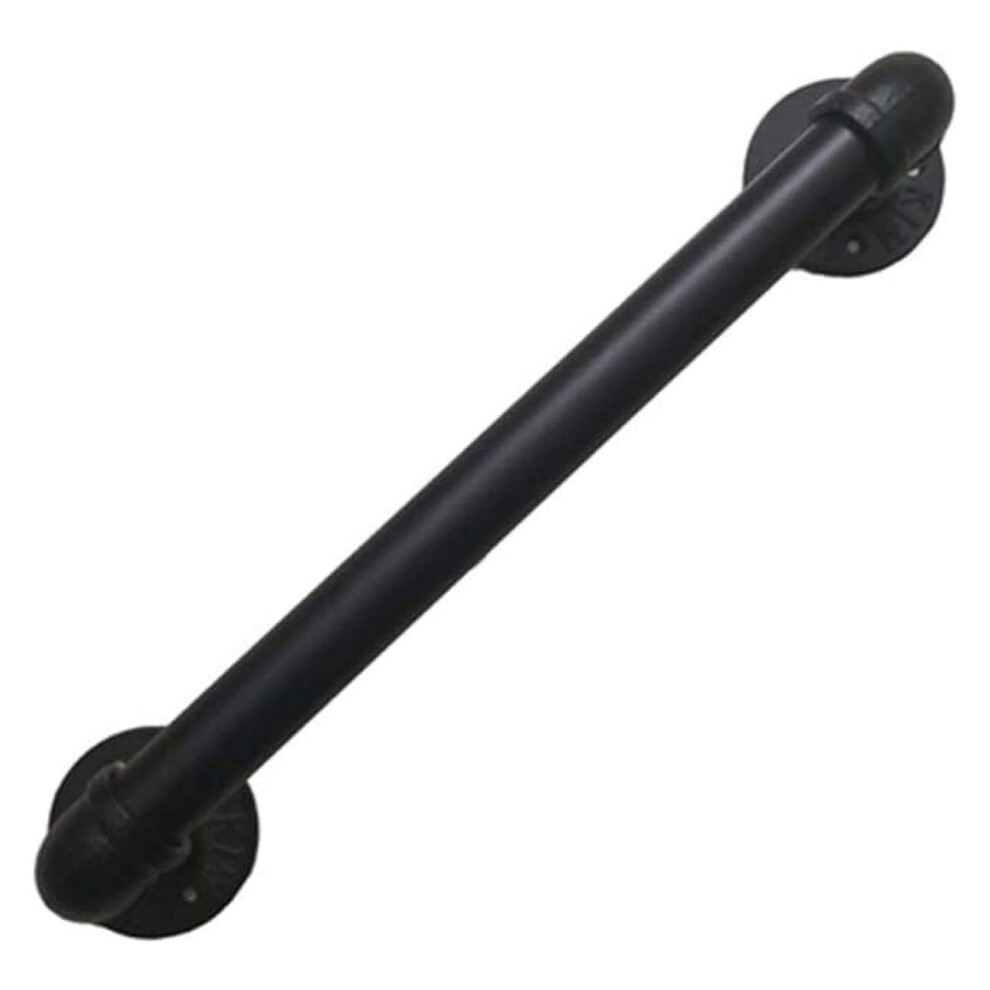 Bathroom Grab Bar 50cm NonSlip Wrought Iron Shower Handrail Wall Mounted Modern Industrial Style
