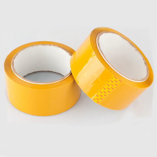 2 Gelbes Paketklebeband Mit Robustem Haftkleber Für Versand 2